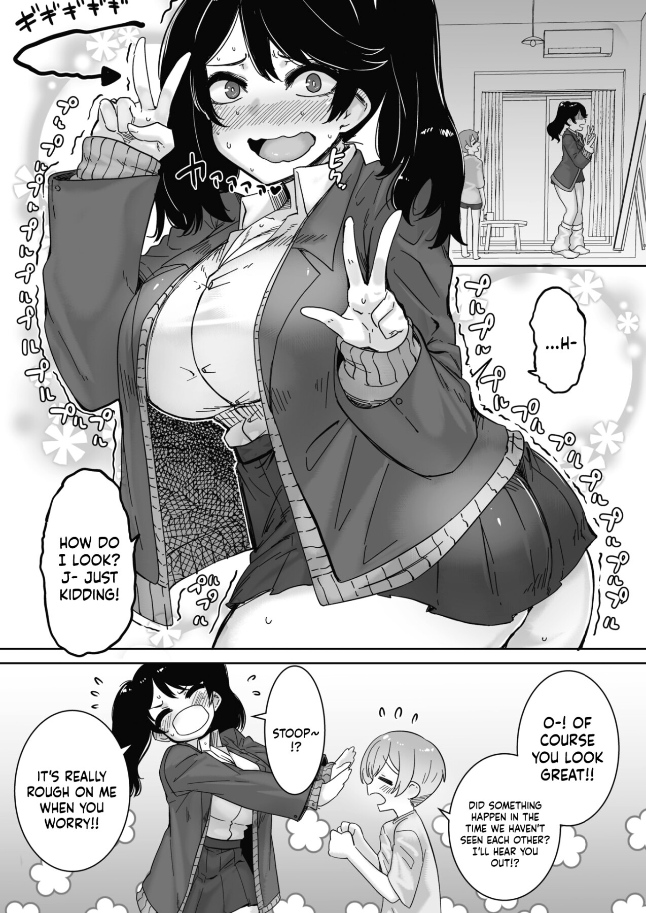 Hentai Manga Comic-Forevermore With The Gyaru Kind To Otaku...!-Read-4